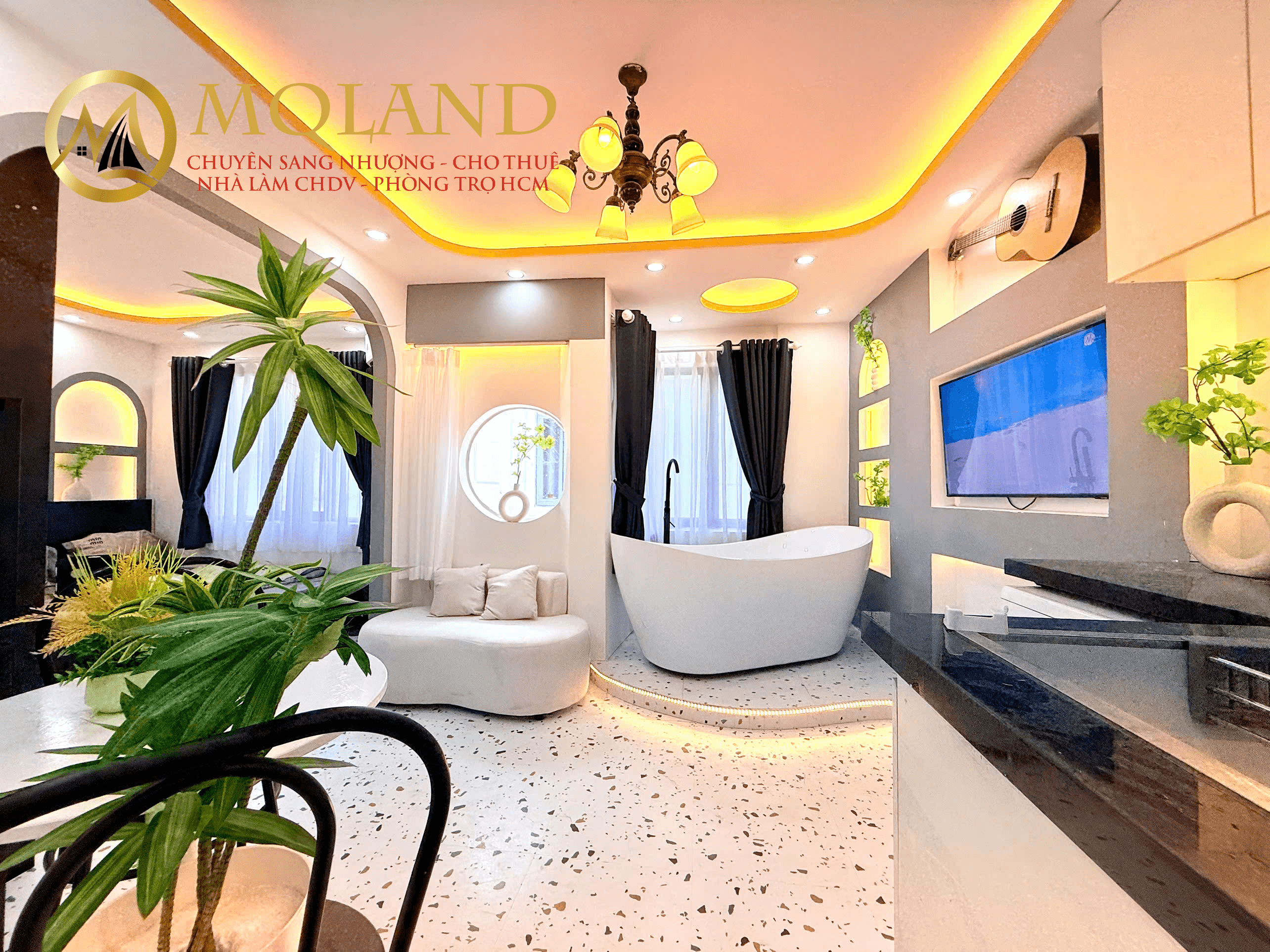 Sang CHDV - Airbnb - 8P Full nội thất + 5WC - Thuê 20tr - LN 31tr ~ 50tr - Quận 1