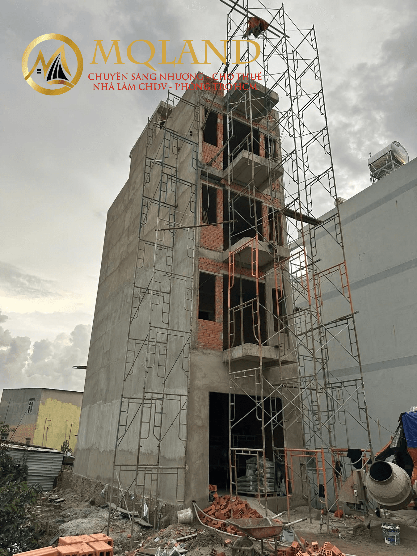 CHO THUÊ CHDV - 7P + 7WC - Hẻm 3 xe hơi - Quận 9