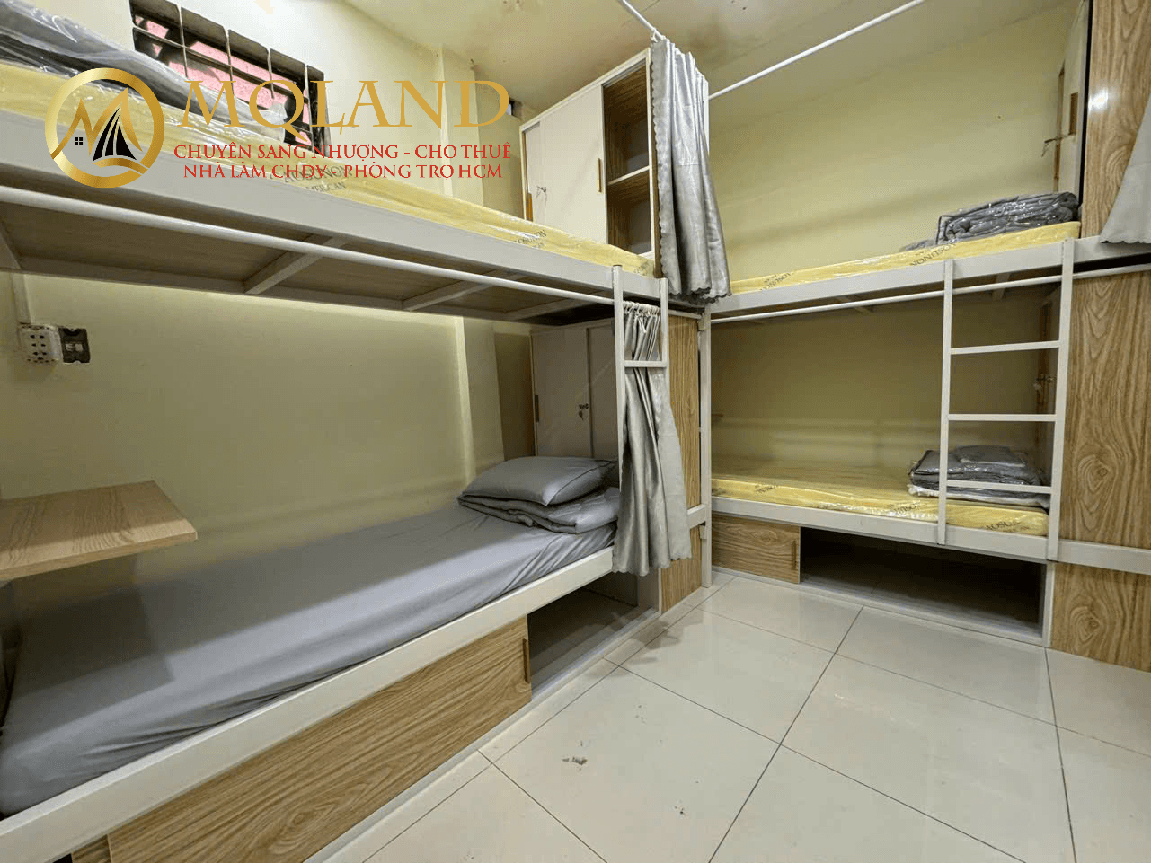 Sang CHDV - KTX - 5P + 4WC - 22 giường KTX - Thuê 14tr - LN 18tr - Gò Vấp